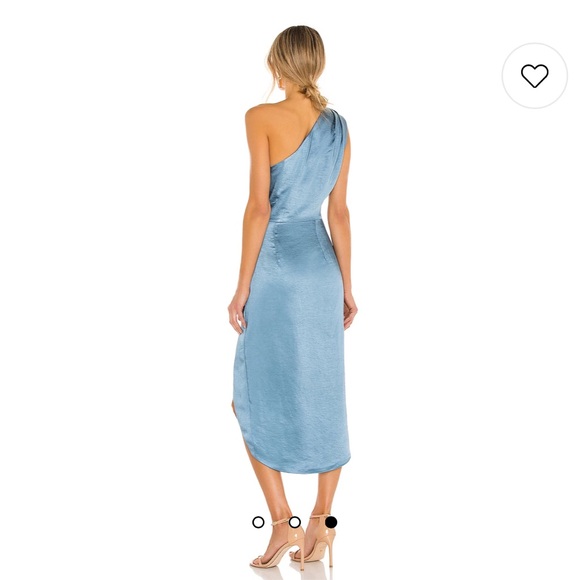 ELLIATT Cassini Dress in Blue midi dress - Picture 3 of 4